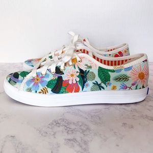 Keds x Rifle Paper Co. Kickstart Dovecote Sneaker - Size 7
